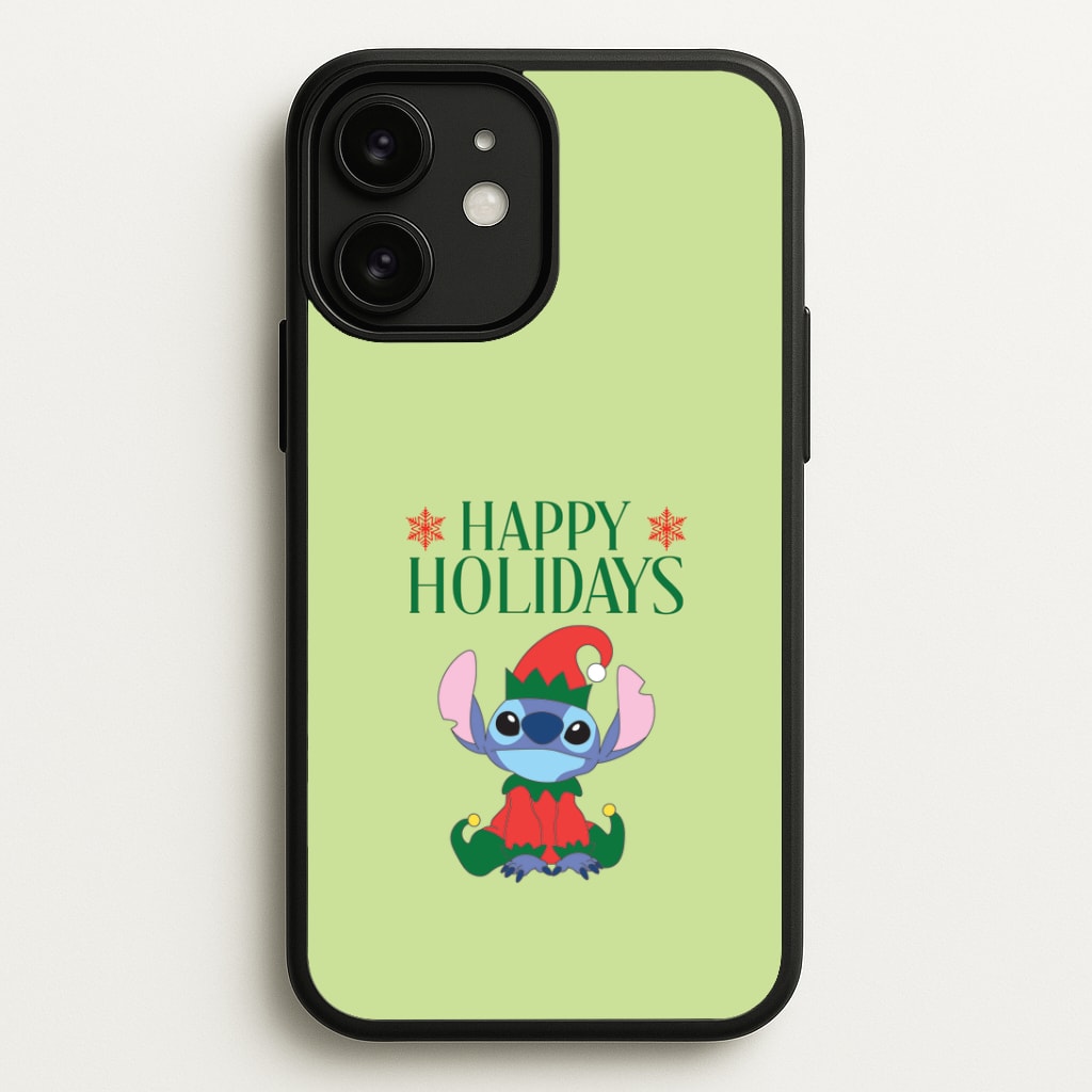 Cute Blue Alien Elf iPhone 11 Case