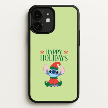 Cute Blue Alien Elf iPhone 11 Case