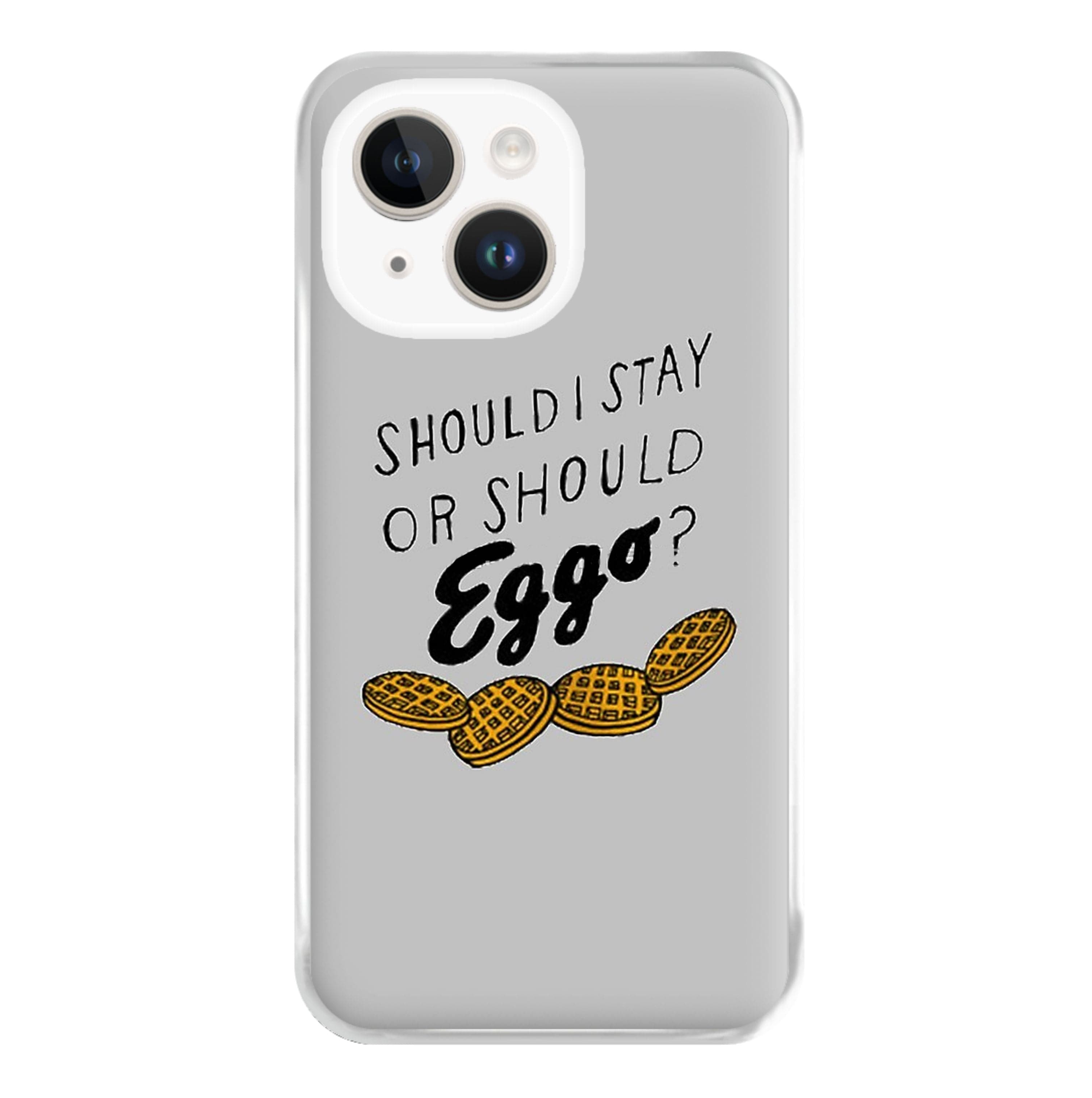 Should I Stay Or Should I Eggo Phone Case