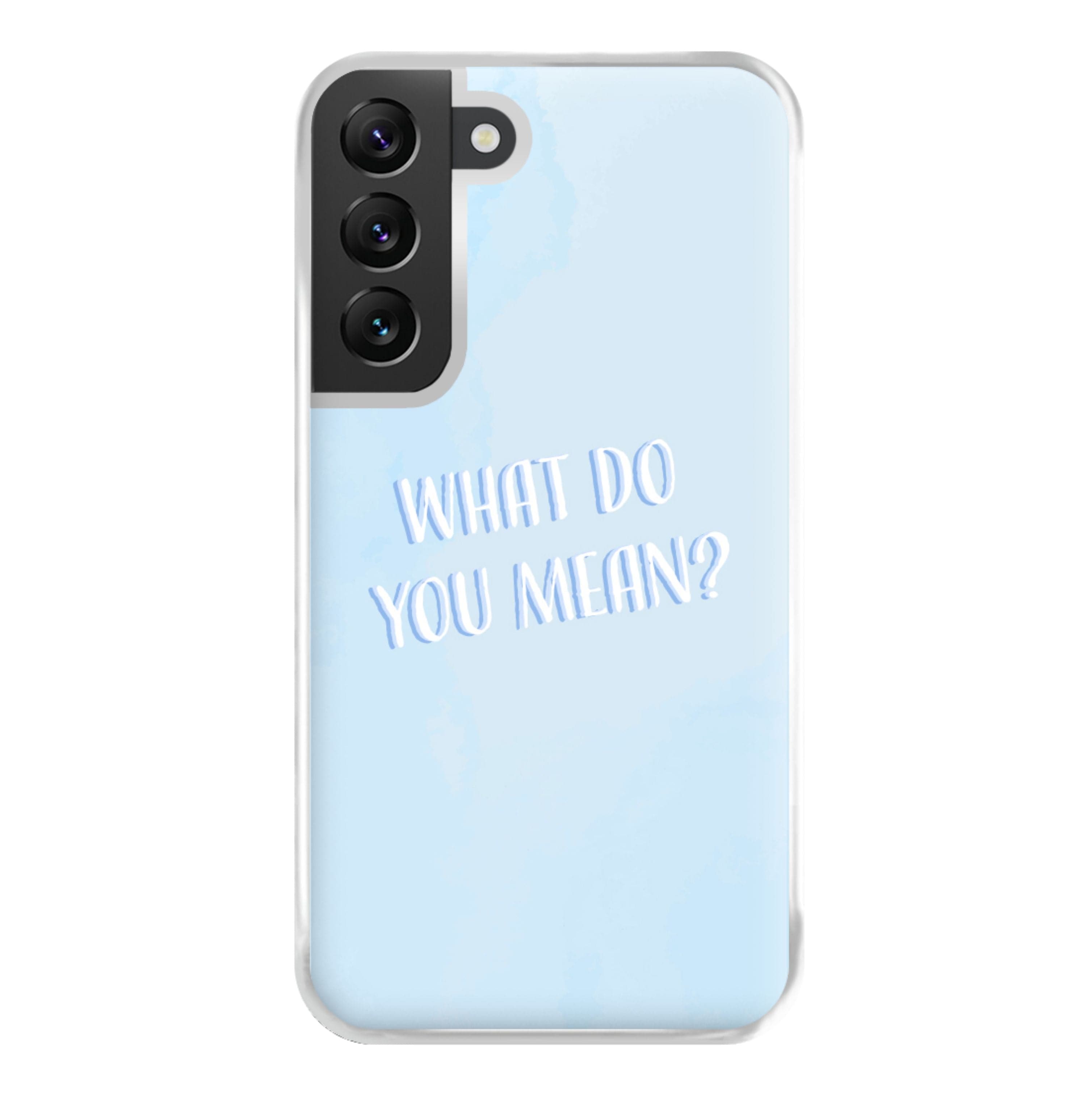 What Do You Mean - Justin Phone Case