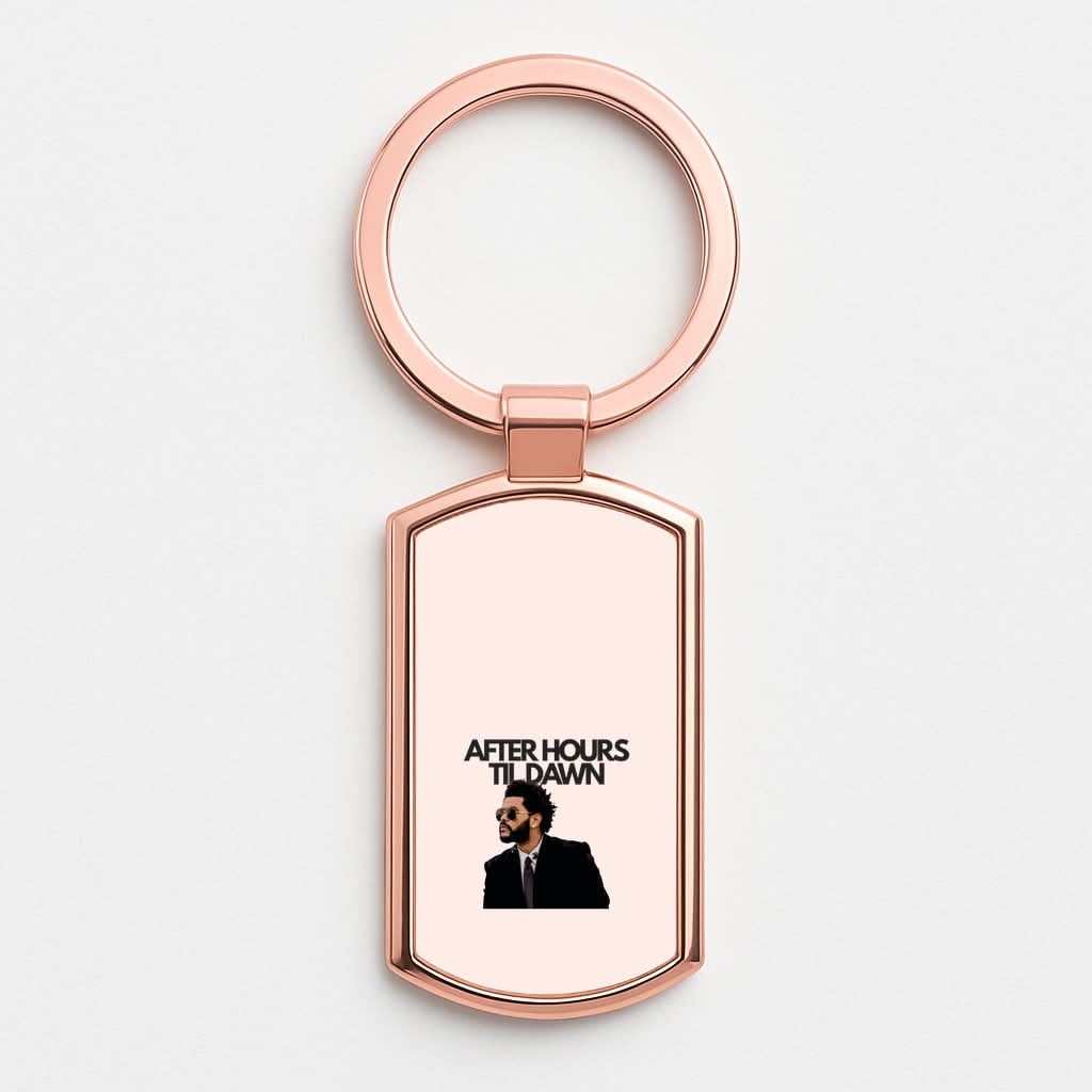 AHTD Singer Rose Gold Keyring