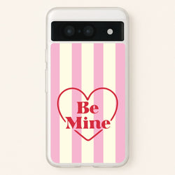 Be Mine Stripey Google Pixel 8 Case