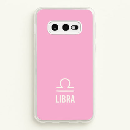 Libra Pastel Zodiac Galaxy S10e Case