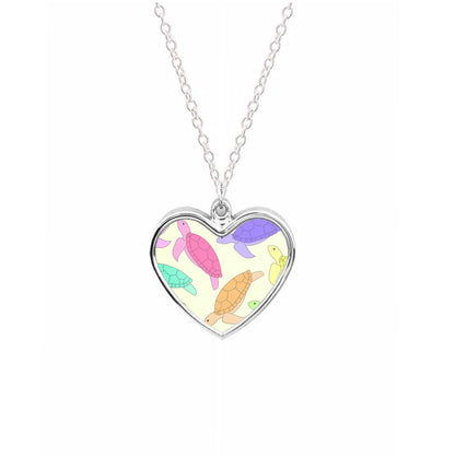 Multi Coloured Turtle Pattern - Sealife Necklace