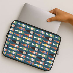 Geometric Brewery Pattern MacBook Cover