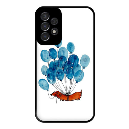 Dachshund And Balloons Phone Case