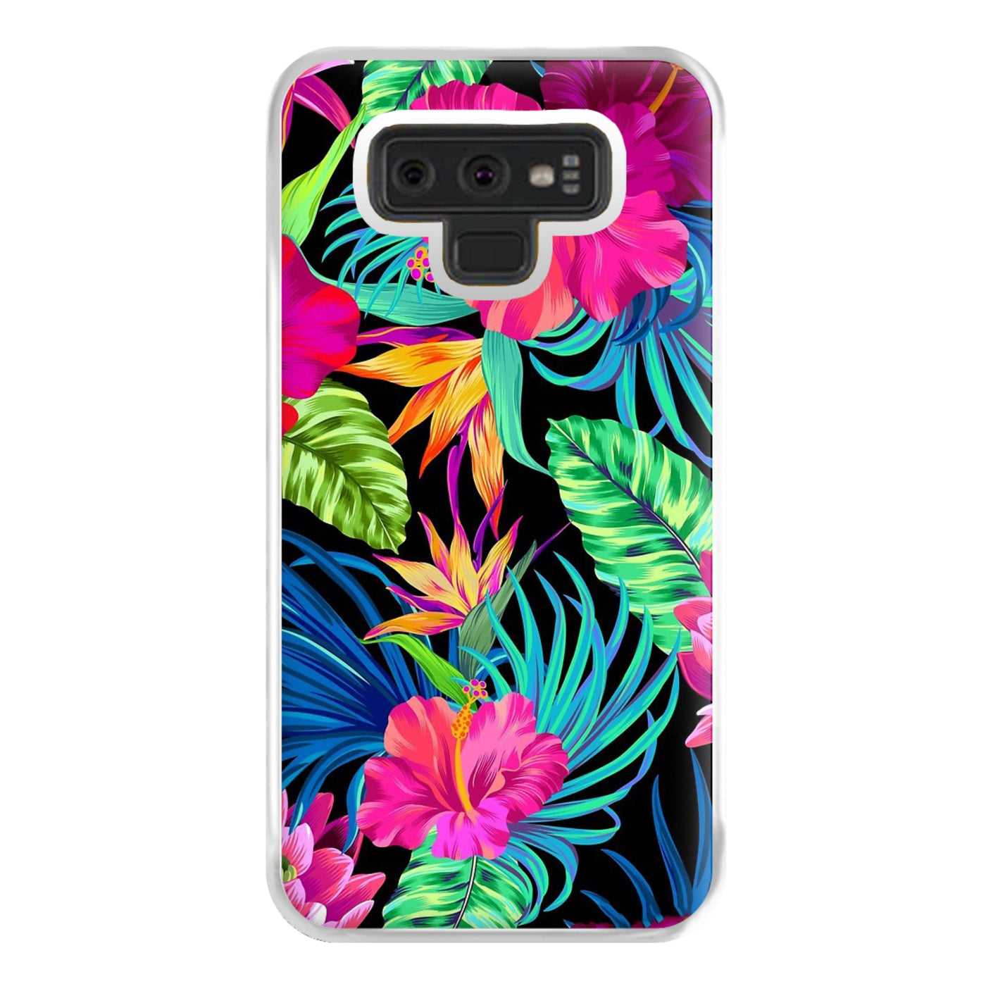 Colourful Hibiscus Pattern Phone Case