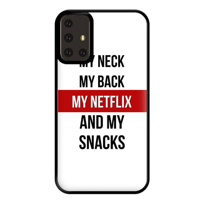 My Netflix & My Snacks Phone Case