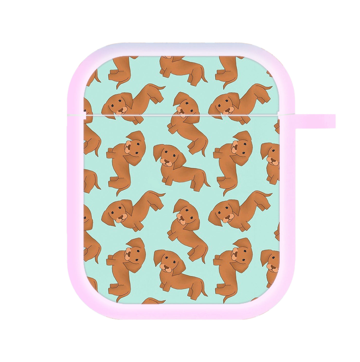 Sausage Dog Pattern AirPods Case