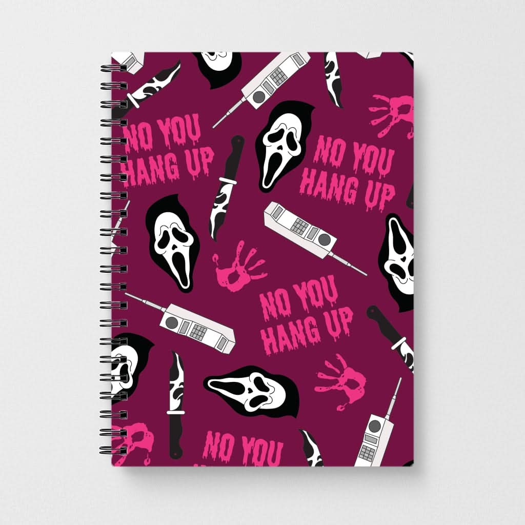Scary Movie Props Patterm Notebook