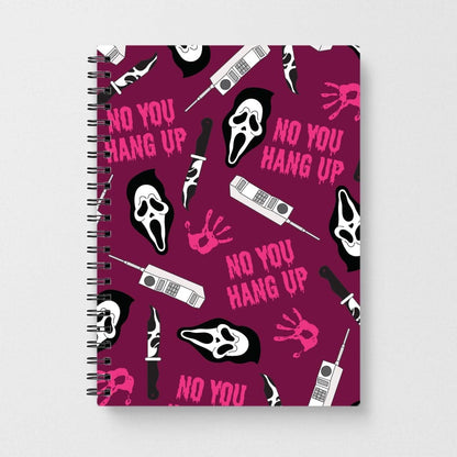 Scary Movie Props Patterm Notebook