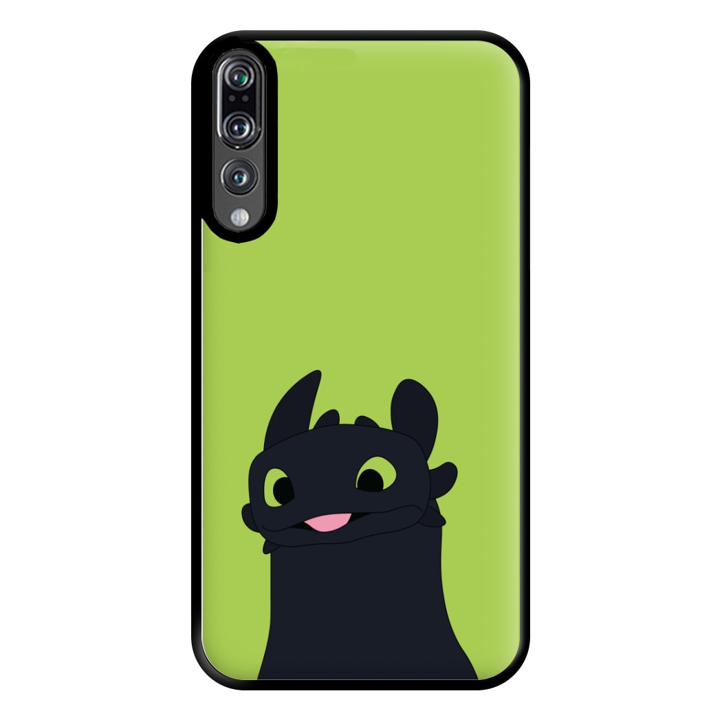 Black Fury Dragon Huawei P20 Pro Case