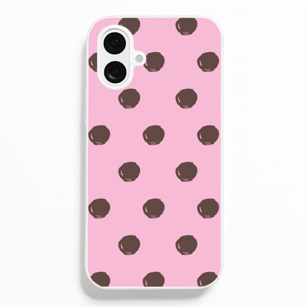 Strawberry Buttons iPhone 16 Case