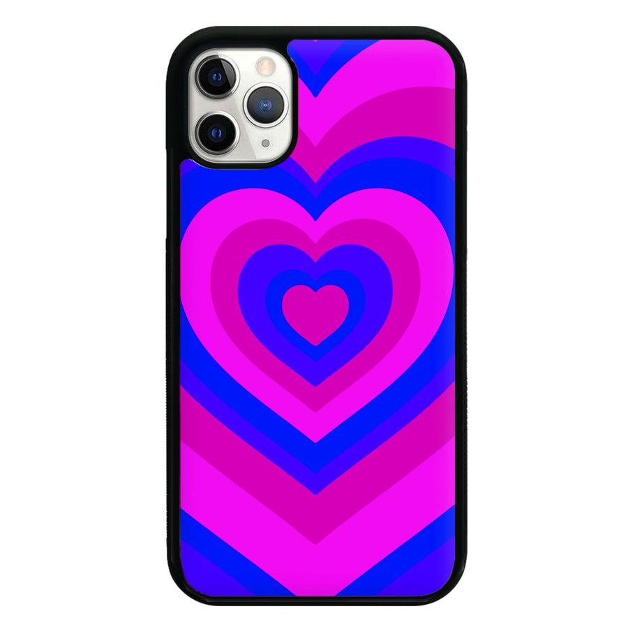 Bisexual Pride Heart Phone Case