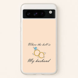 WTHIMH Cartoon Rings Google Pixel 8 Pro Case