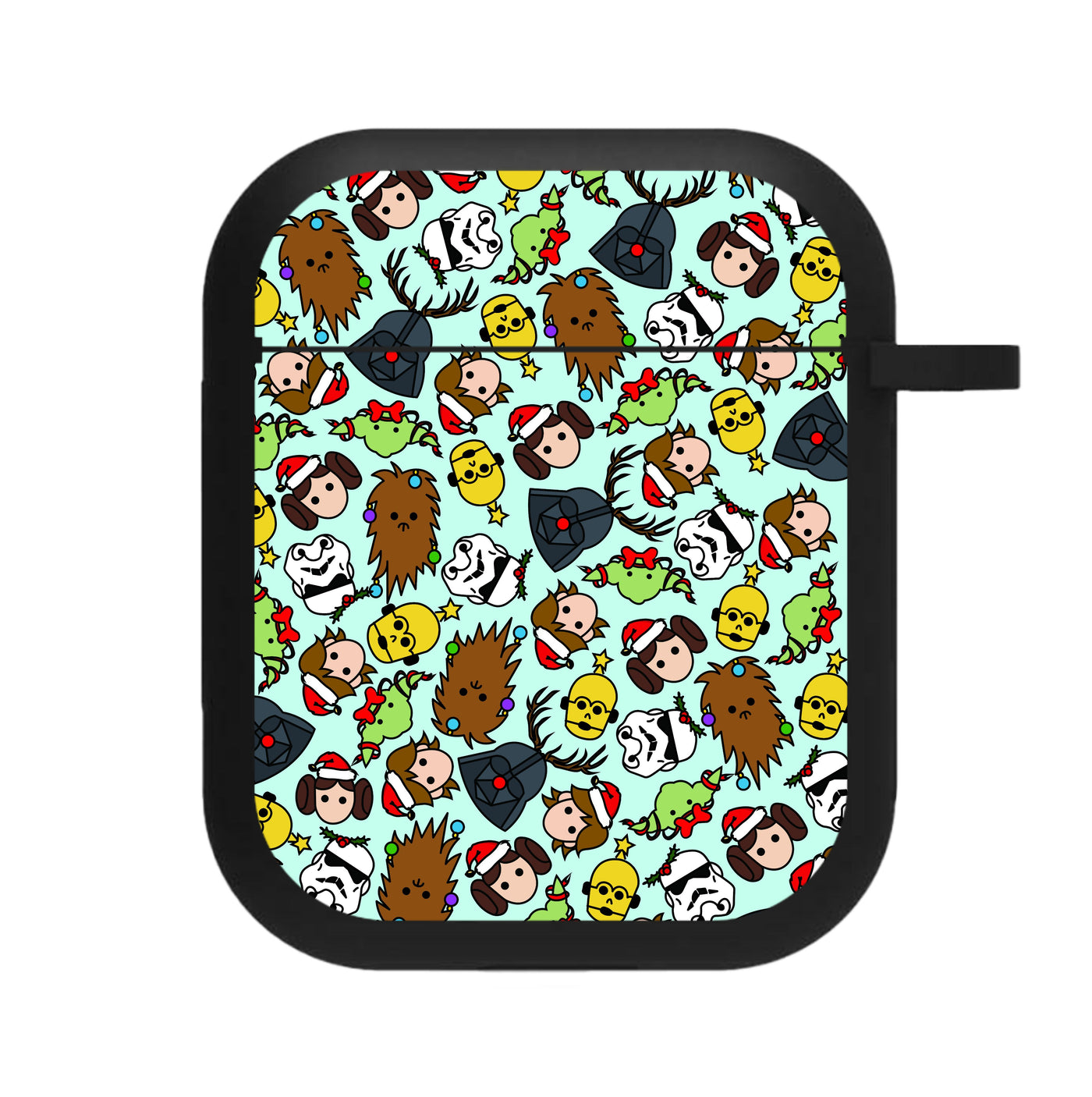 Star Wars Christmas Pattern AirPods Case