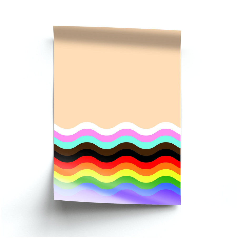 Flag Rainbow - Pride Poster