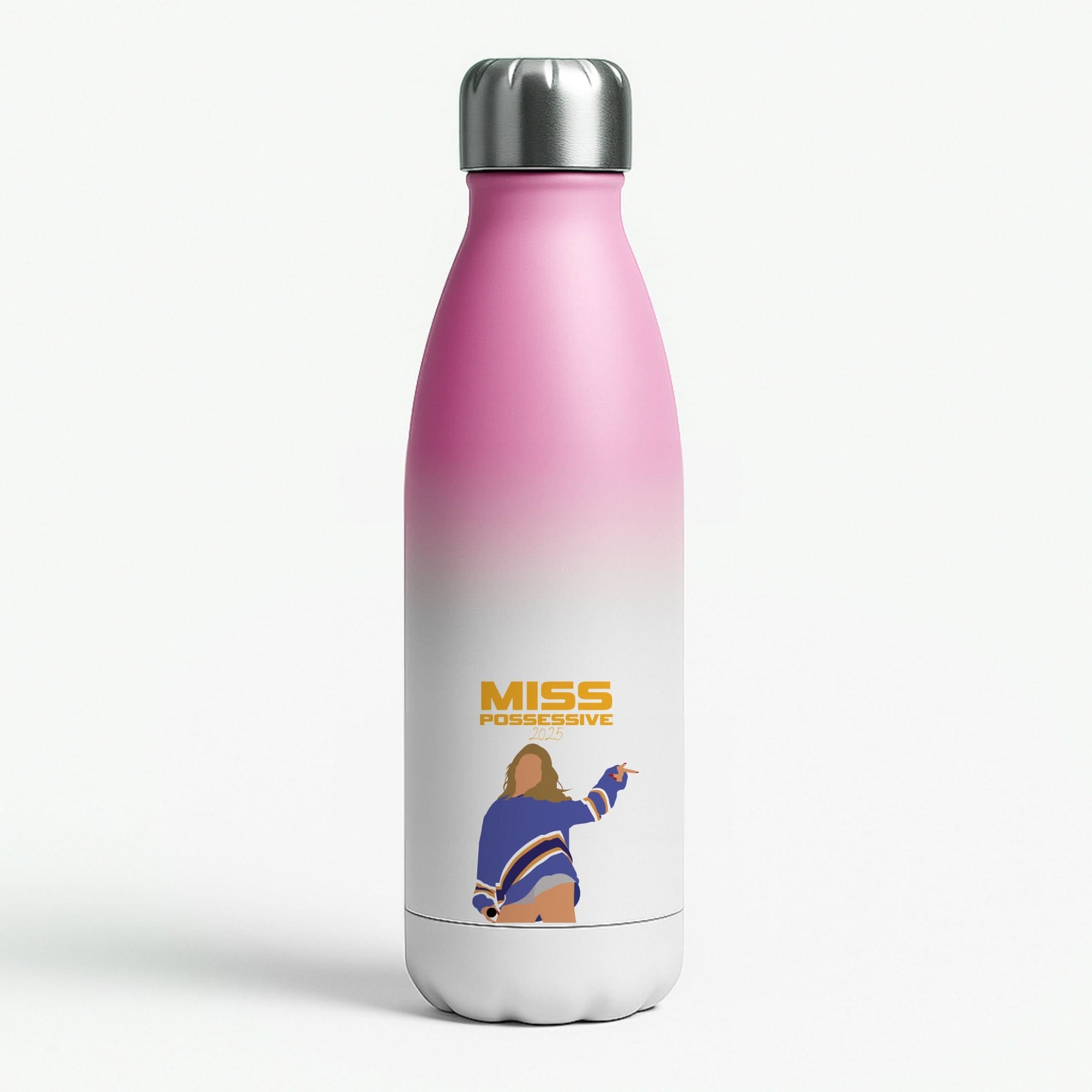 Miss Possessive 25 Pink Water Bottle