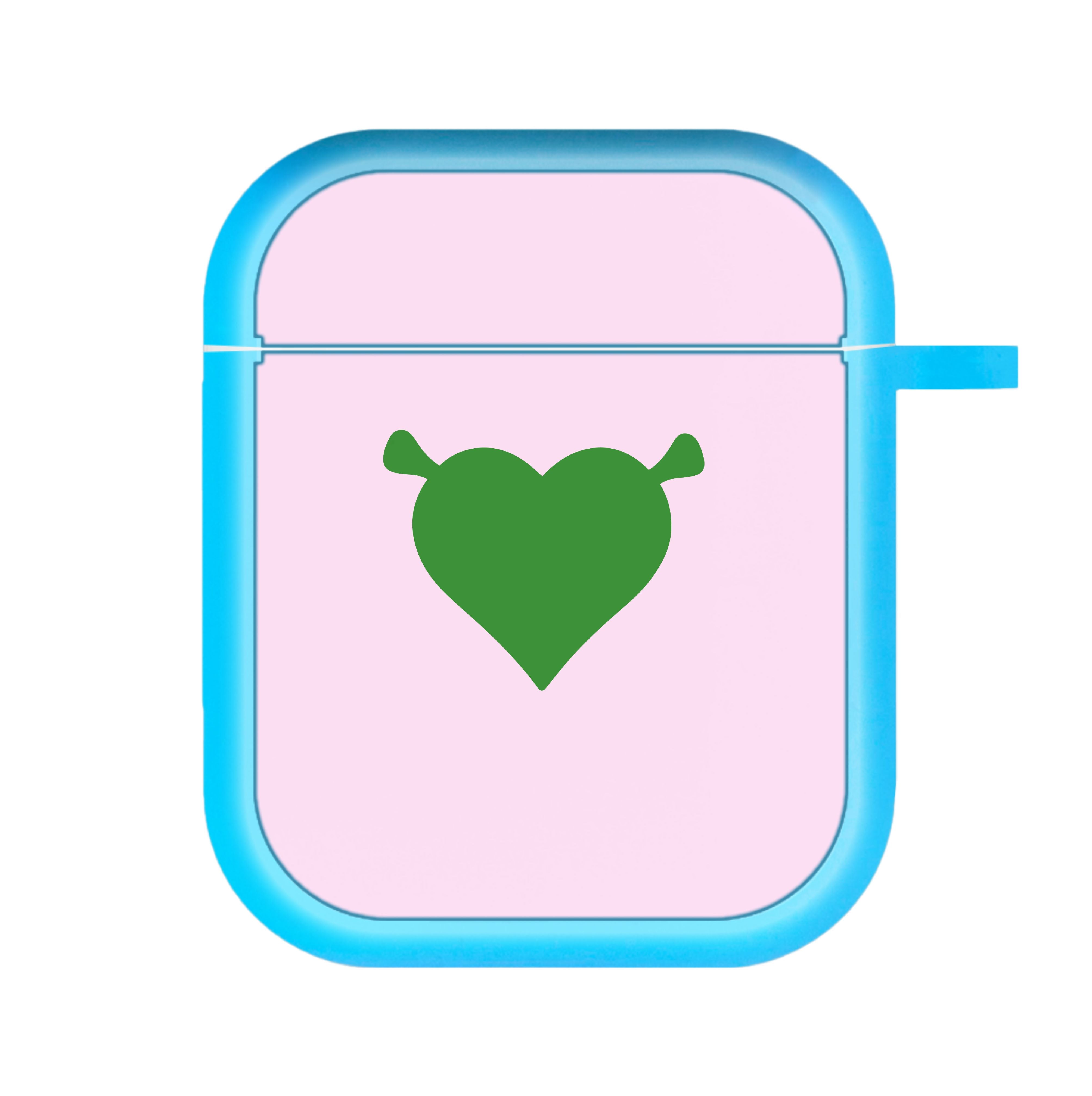 Green Ogre Heart AirPods Case