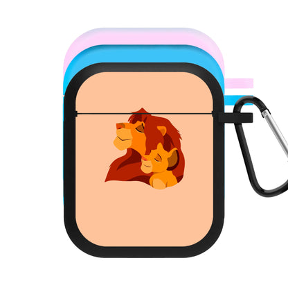 King Lion And Cub AirPods Case