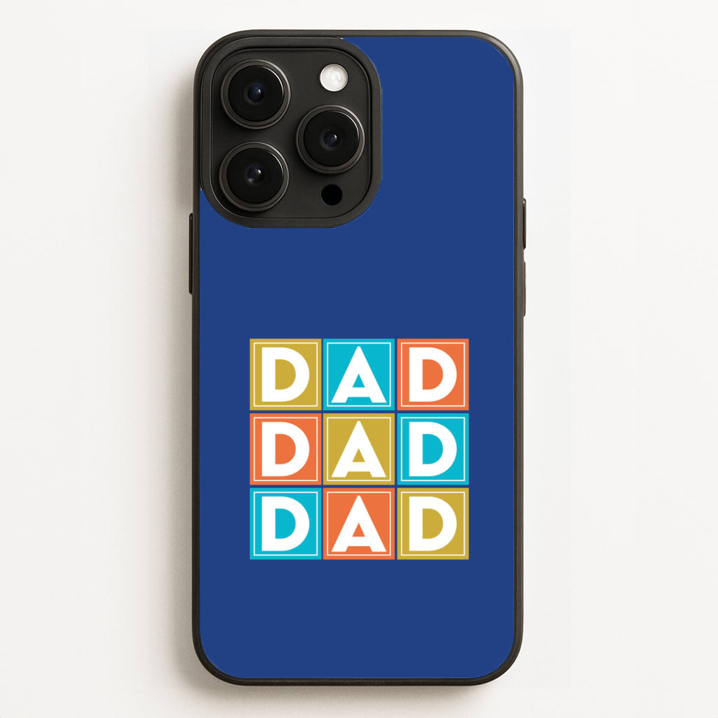 Dad Cubes iPhone 16 Pro Max Case