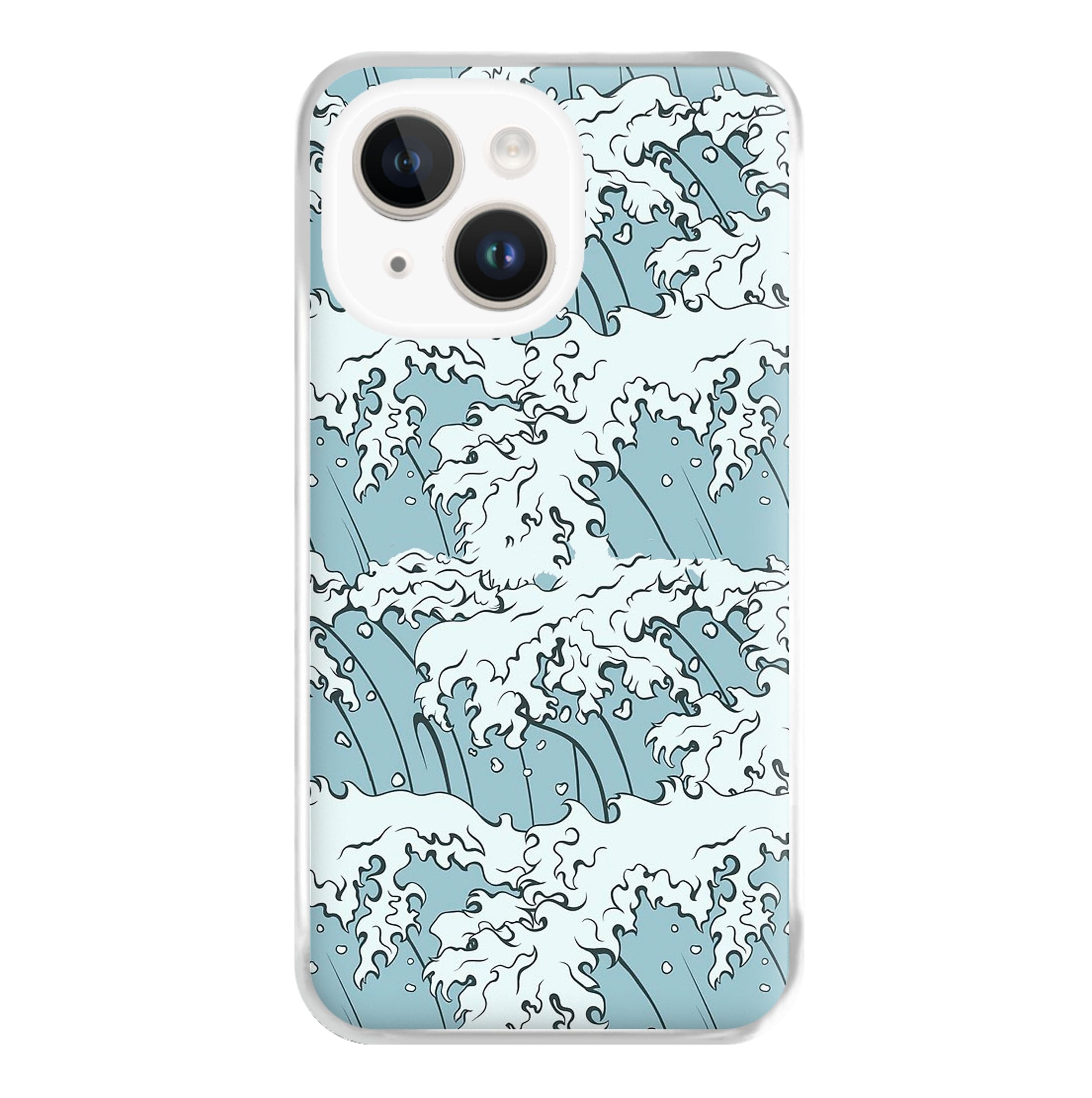 Japanese Waves Phone Case