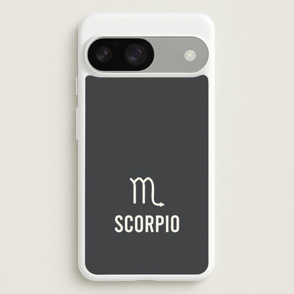 Scorpio Pastel Zodiac Google Pixel 9 / 9 Pro Case