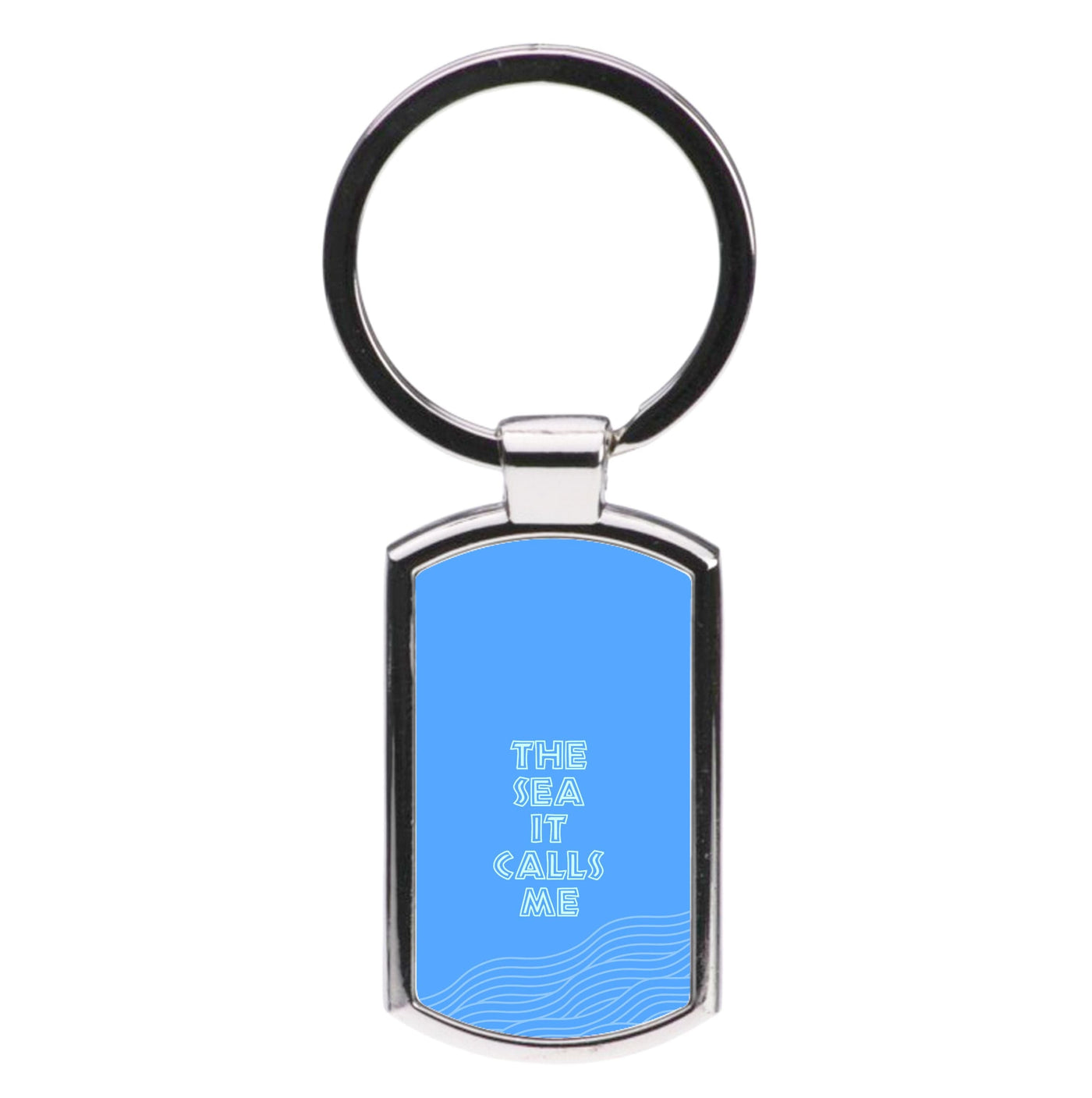 The Sea It Calls Me  Luxury Keyring