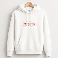 Floral Varsity Mum Hoodie