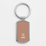 Virgo Pastel Zodiac Luxury Keyring 1