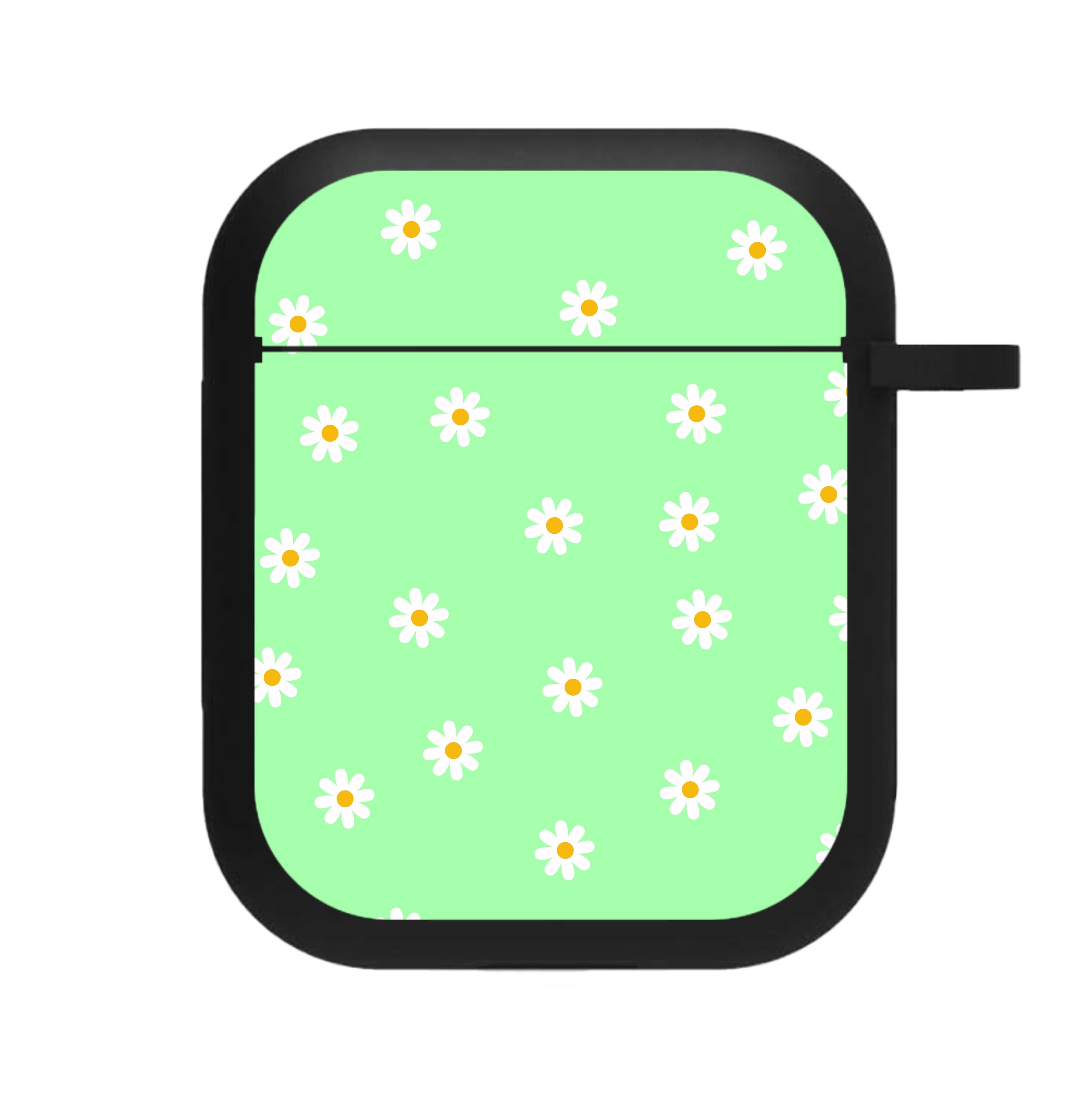 Teal Daisies AirPods Case