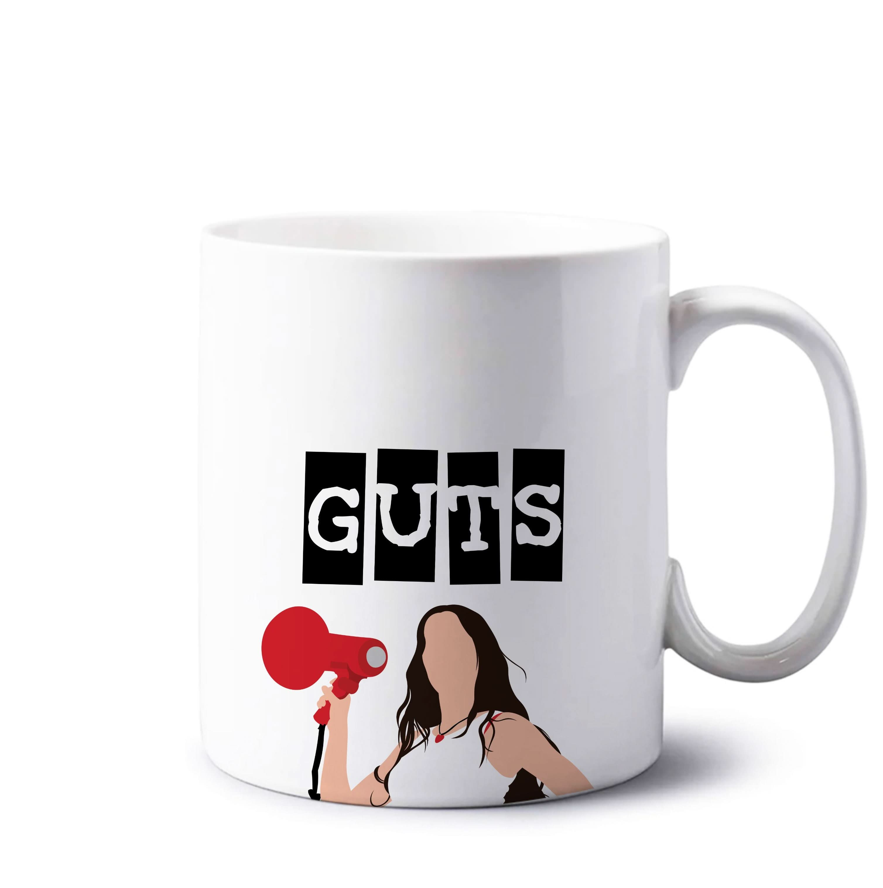 Olivia Red Megaphone Mug