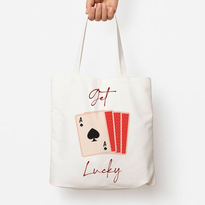 Get Lucky Set Of Cards Tote Bag