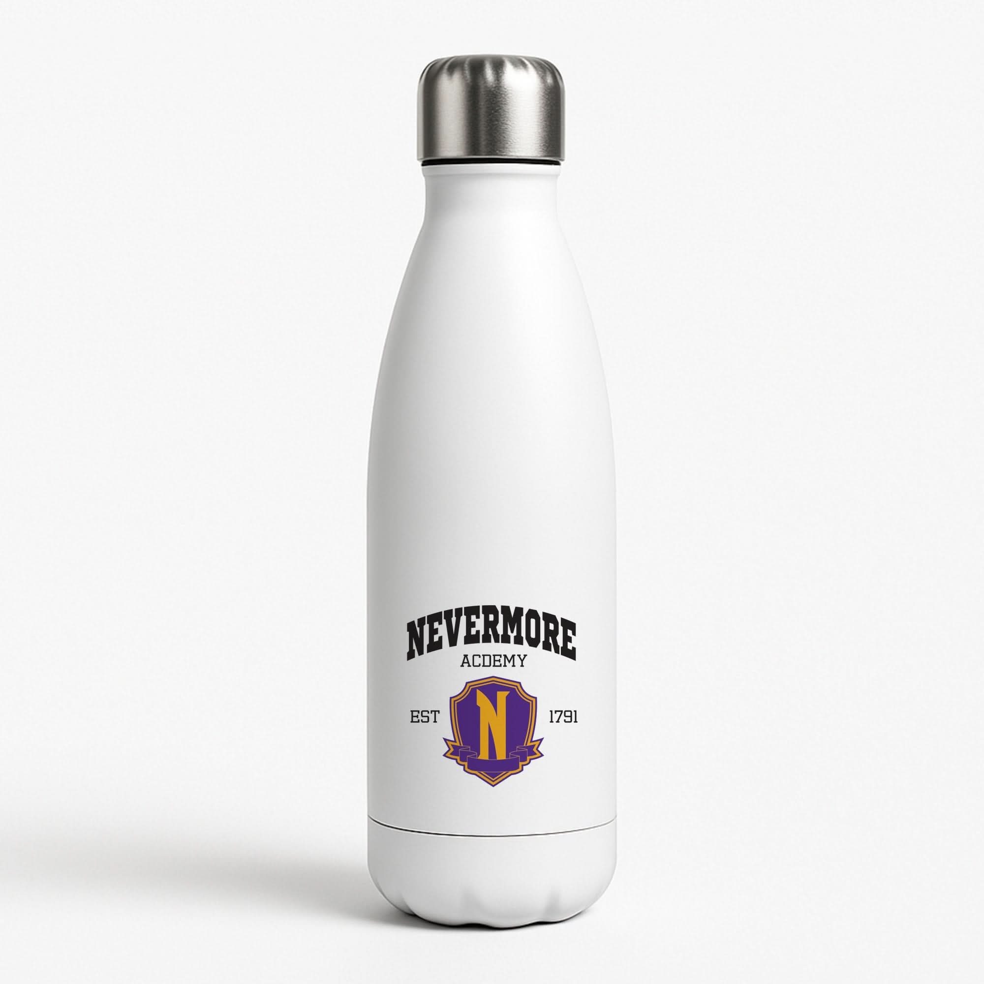 Addams Academy Purple Water Bottle