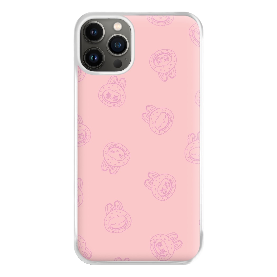Monsters Outline Pattern II iPhone 13 Case