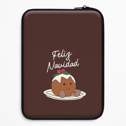 Christmas Pudding Plush Universal Laptop Sleeve