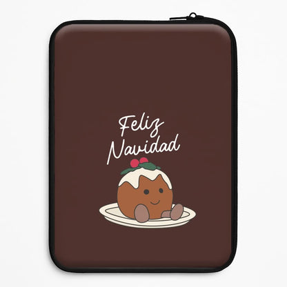 Christmas Pudding Plush Universal Laptop Sleeve