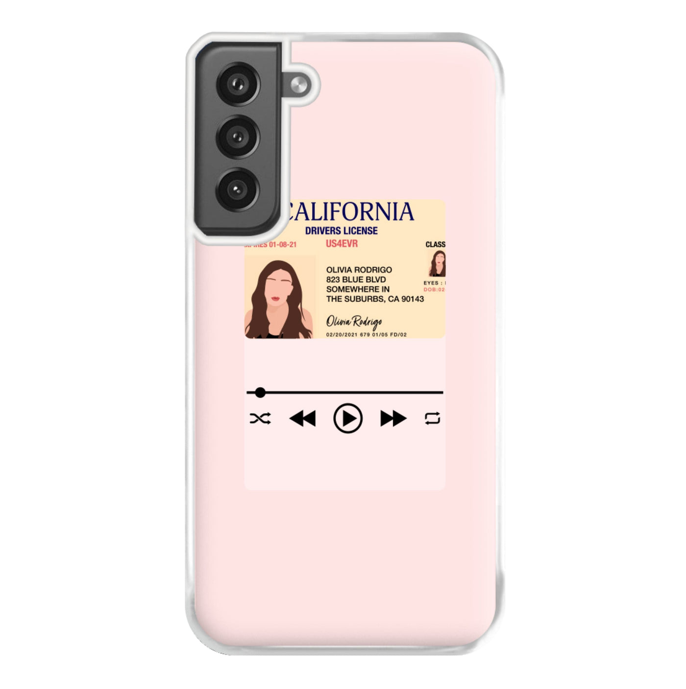 Drivers License - Olivia TikTok Phone Case