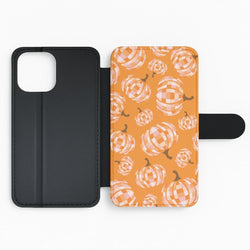 Disco Pumpkins Pattern Flip Phone Case