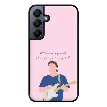 All Is On My Side Pink Galaxy A16 Case