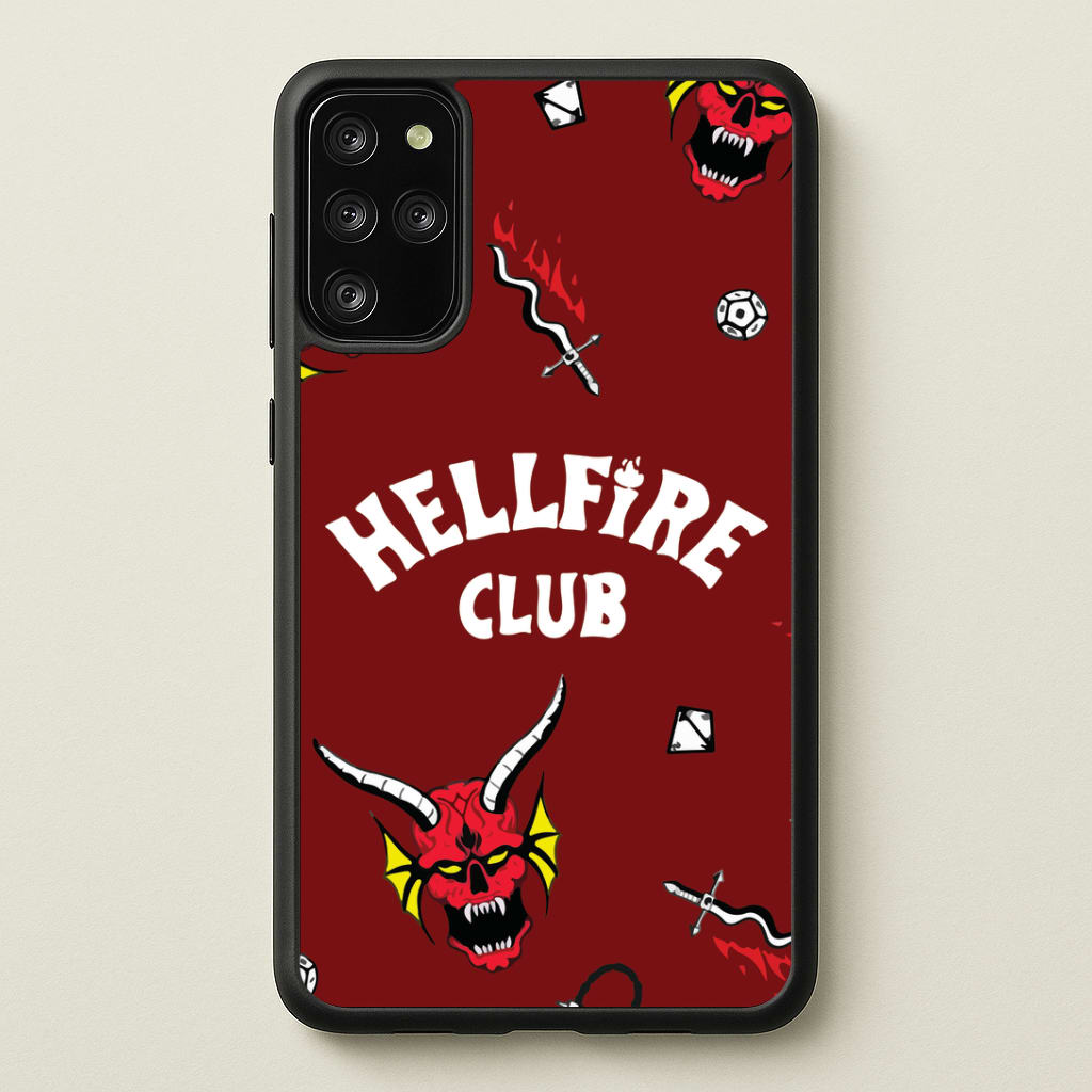 Hellfire Club Icons Collage Red Galaxy S20 Plus Case