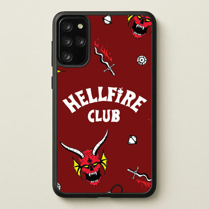 Hellfire Club Icons Collage Red Galaxy S20 Plus Case