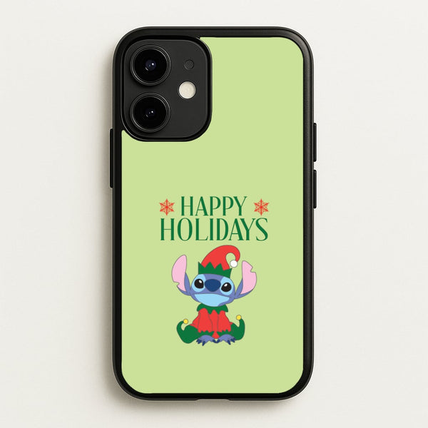 Cute Blue Alien Elf iPhone 12 / 12 Pro Case
