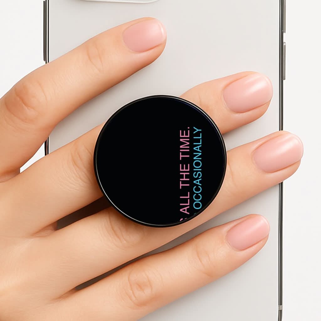 Disco Occasionally Text Phone Grip