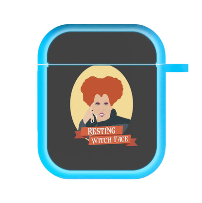 Resting Witch Face - Hocus Halloween AirPods Case