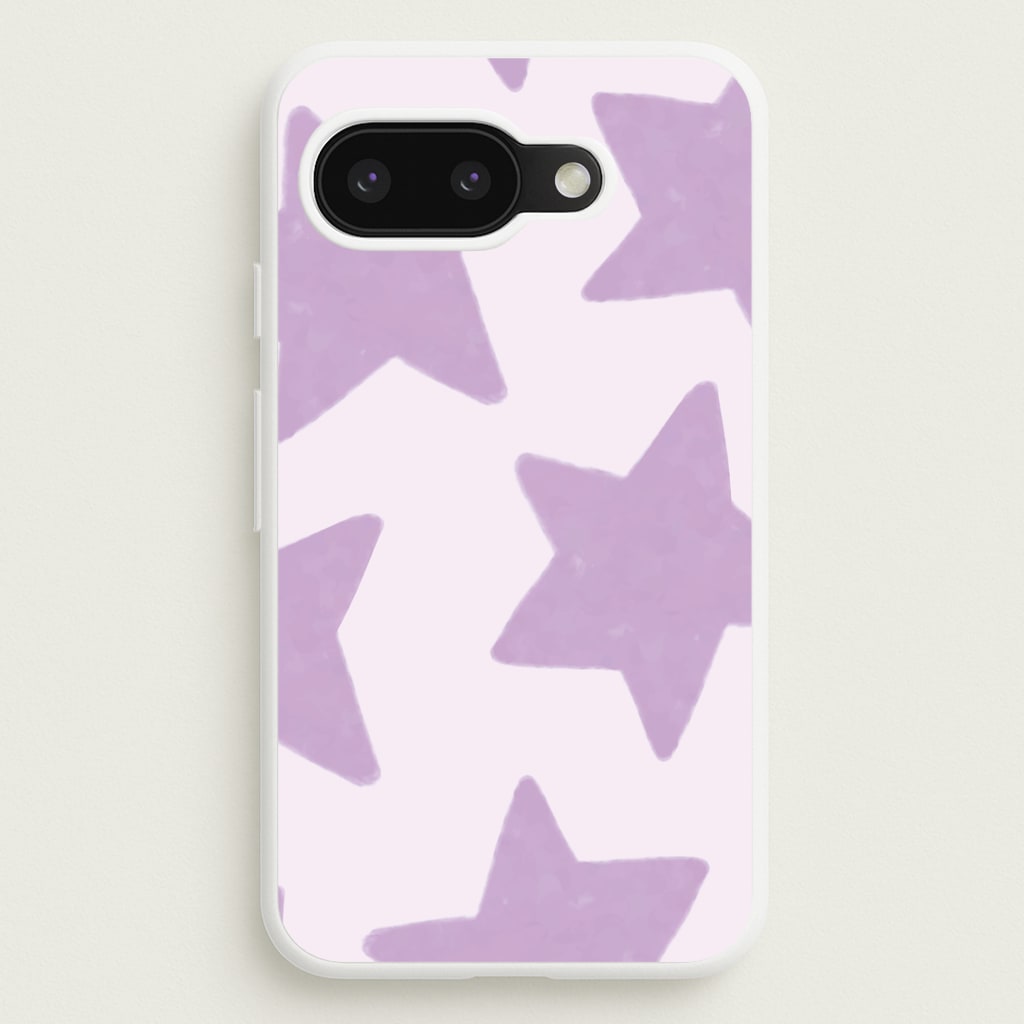 Lilac Stars Google Pixel 9a Case