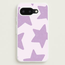 Lilac Stars Google Pixel 9a Case