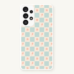 Patchwork Floral Pattern Galaxy A53 Case