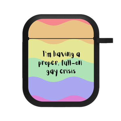 Gay Crisis - Heart TV AirPods Case