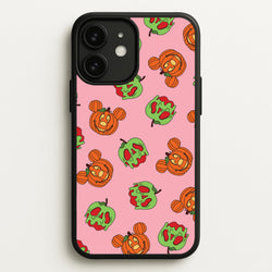 Pumpkin Mouse And Poison Apple Pattern iPhone 11 Case